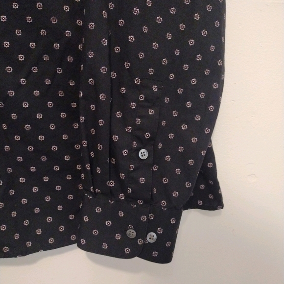 Bar III - Men's Slim Fit Medallion Dress Shirt - Picture 7 of 12